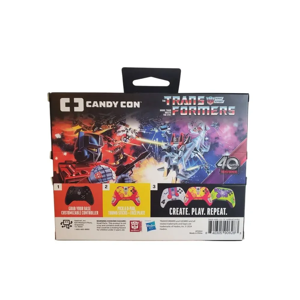 Candy Con - Combo Pack Skin - Transformers Hot Rod Theme
